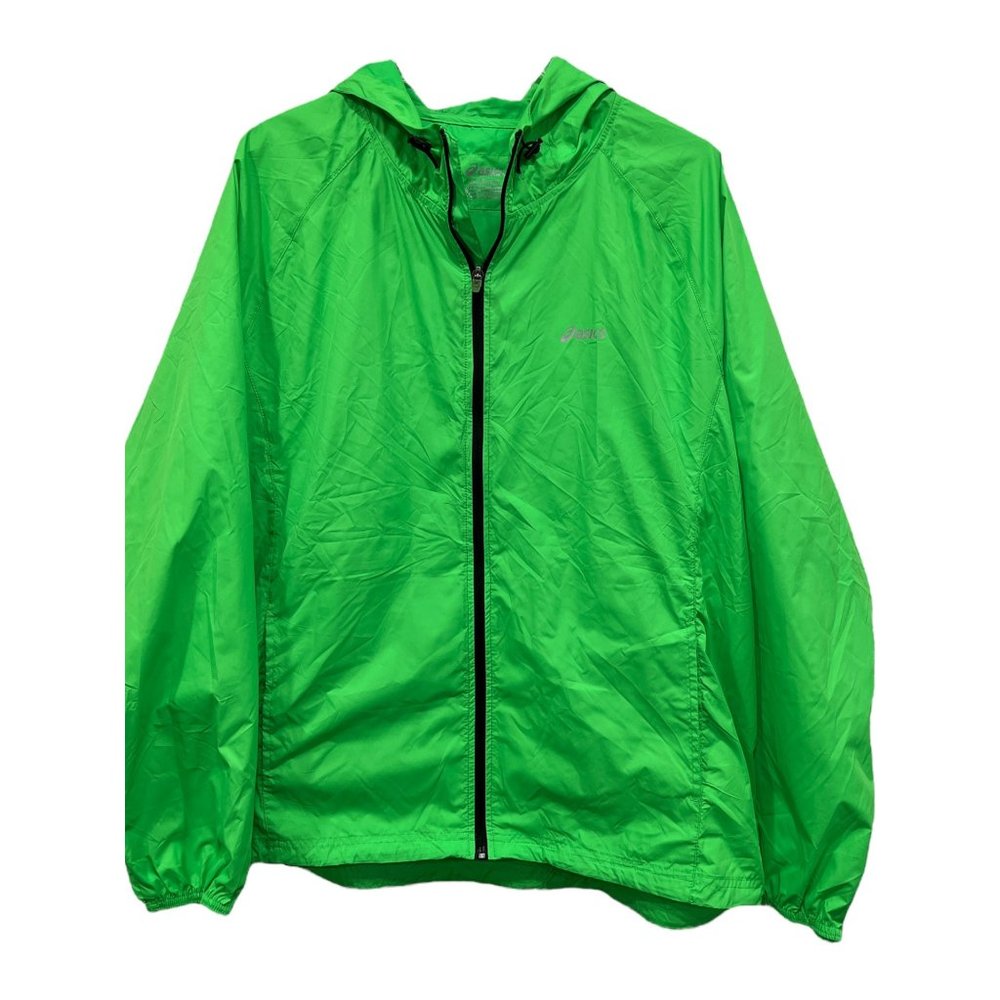 Green Windbreaker Jacket